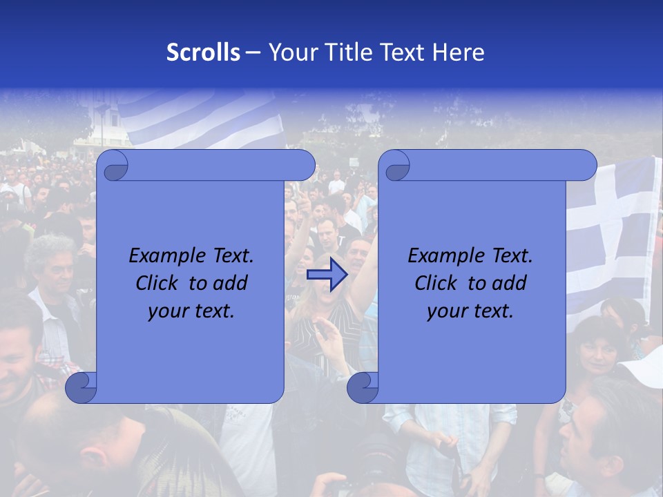 Police Economy Greece PowerPoint Template