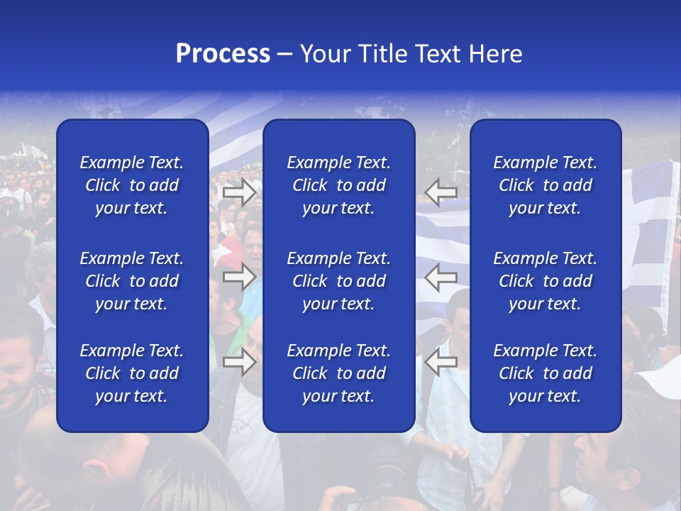 Police Economy Greece PowerPoint Template