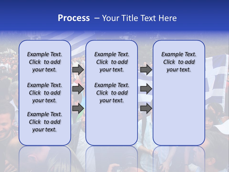 Police Economy Greece PowerPoint Template