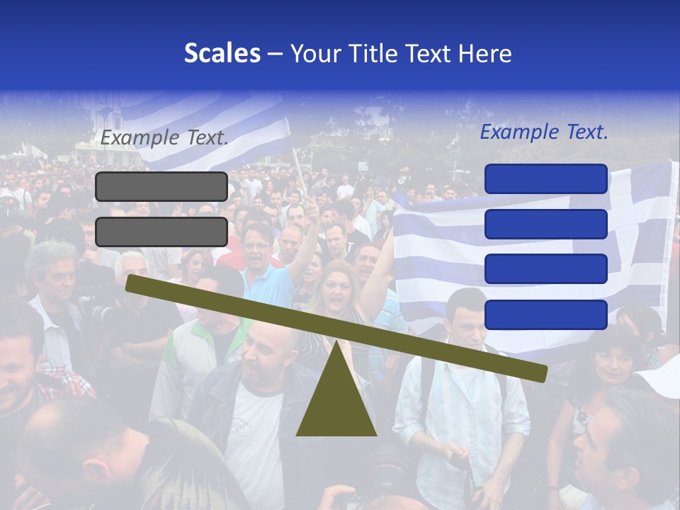 Police Economy Greece PowerPoint Template