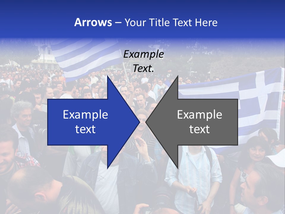 Police Economy Greece PowerPoint Template