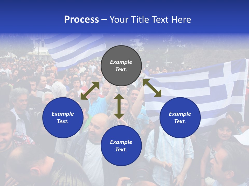 Police Economy Greece PowerPoint Template