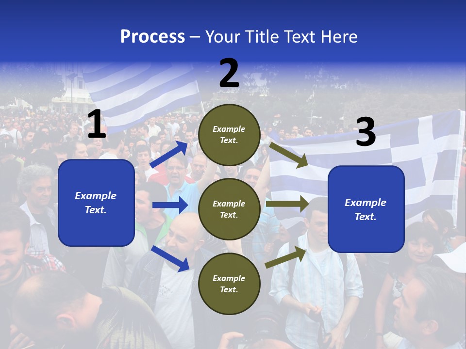 Police Economy Greece PowerPoint Template