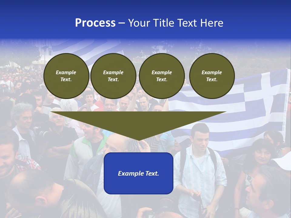 Police Economy Greece PowerPoint Template