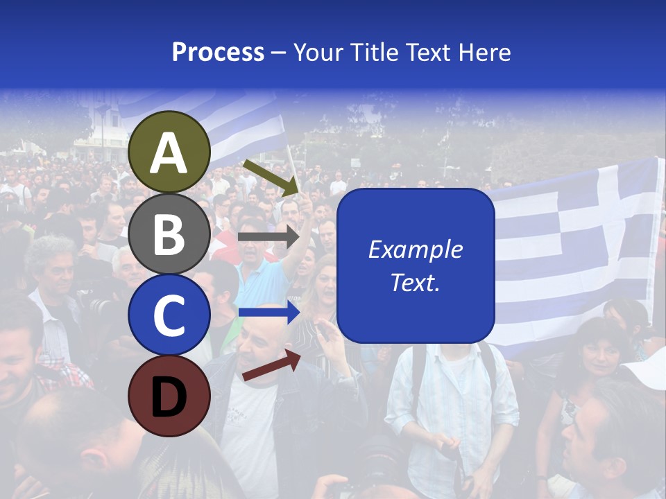 Police Economy Greece PowerPoint Template