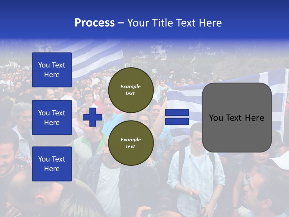 Police Economy Greece PowerPoint Template