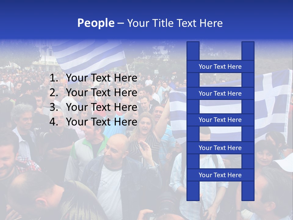 Police Economy Greece PowerPoint Template