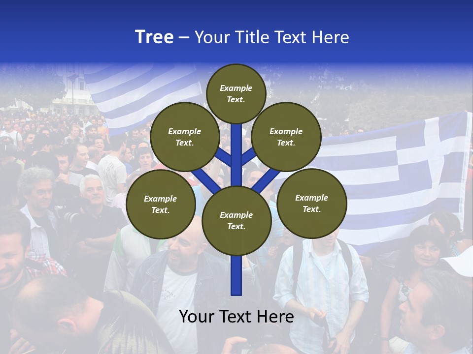 Police Economy Greece PowerPoint Template