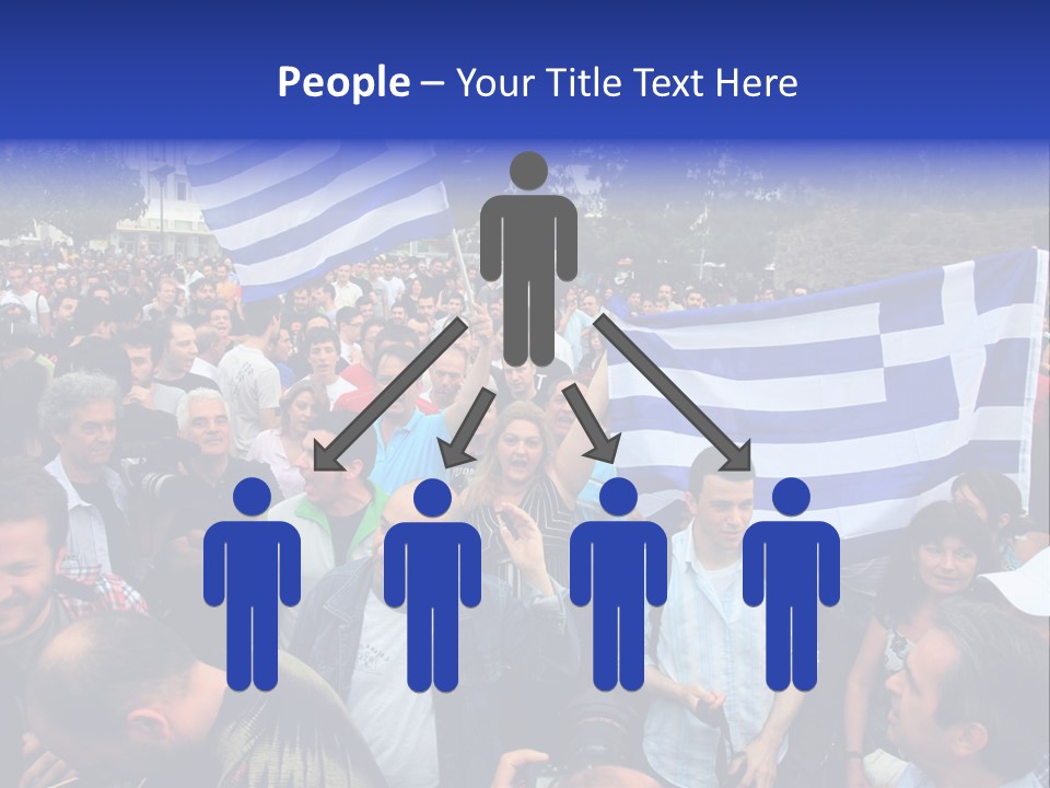 Police Economy Greece PowerPoint Template