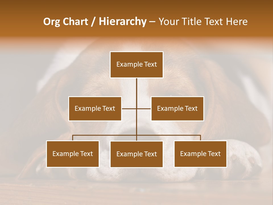 Puppy View Small PowerPoint Template