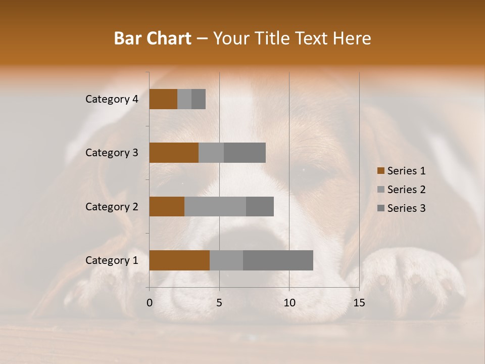 Puppy View Small PowerPoint Template