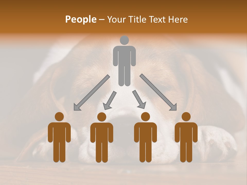 Puppy View Small PowerPoint Template