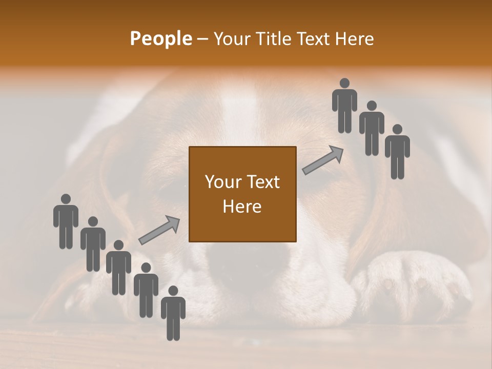 Puppy View Small PowerPoint Template