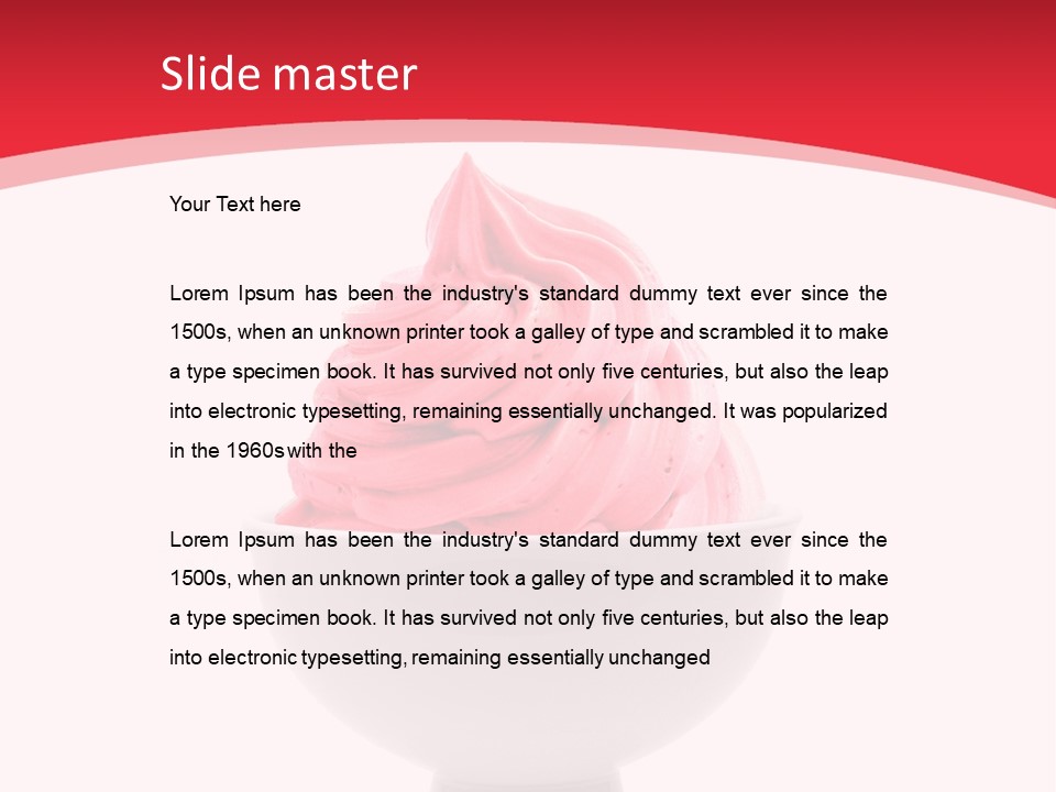 Background Color White PowerPoint Template