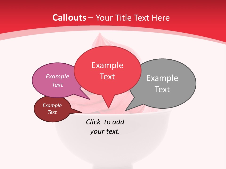 Background Color White PowerPoint Template