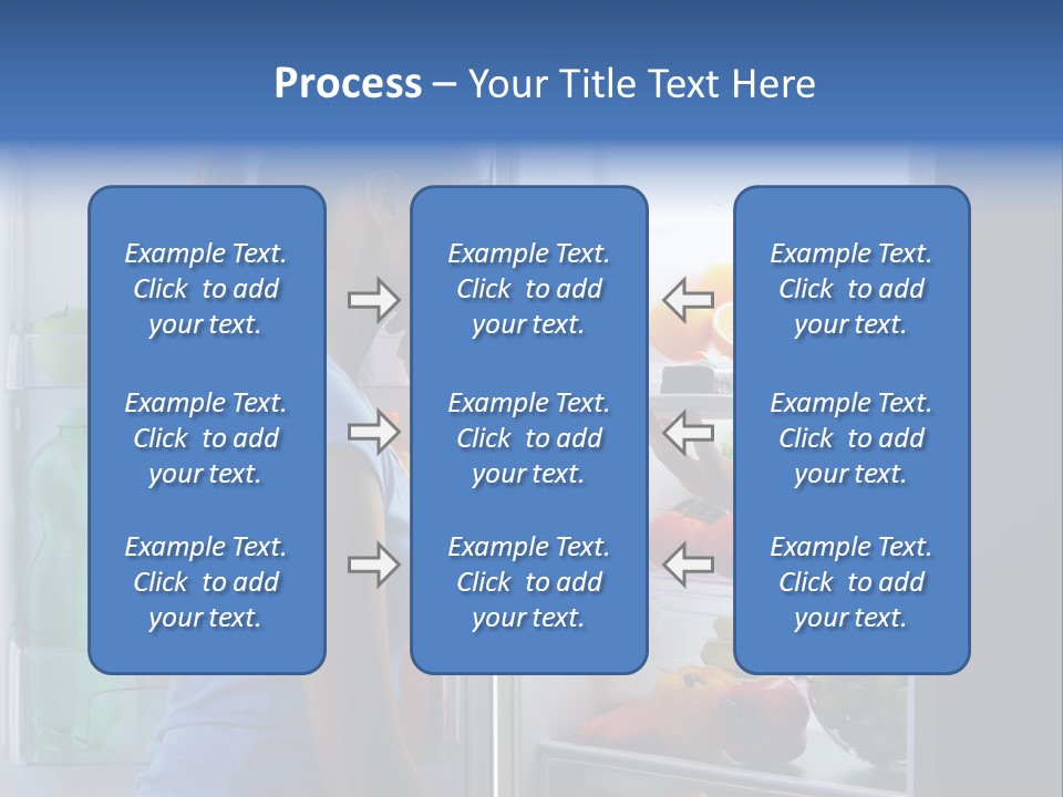 Doubt Arm Young Woman PowerPoint Template