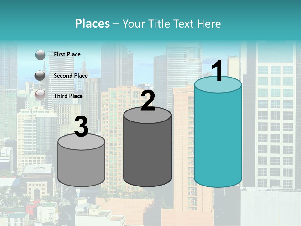 Countries Group Scene PowerPoint Template