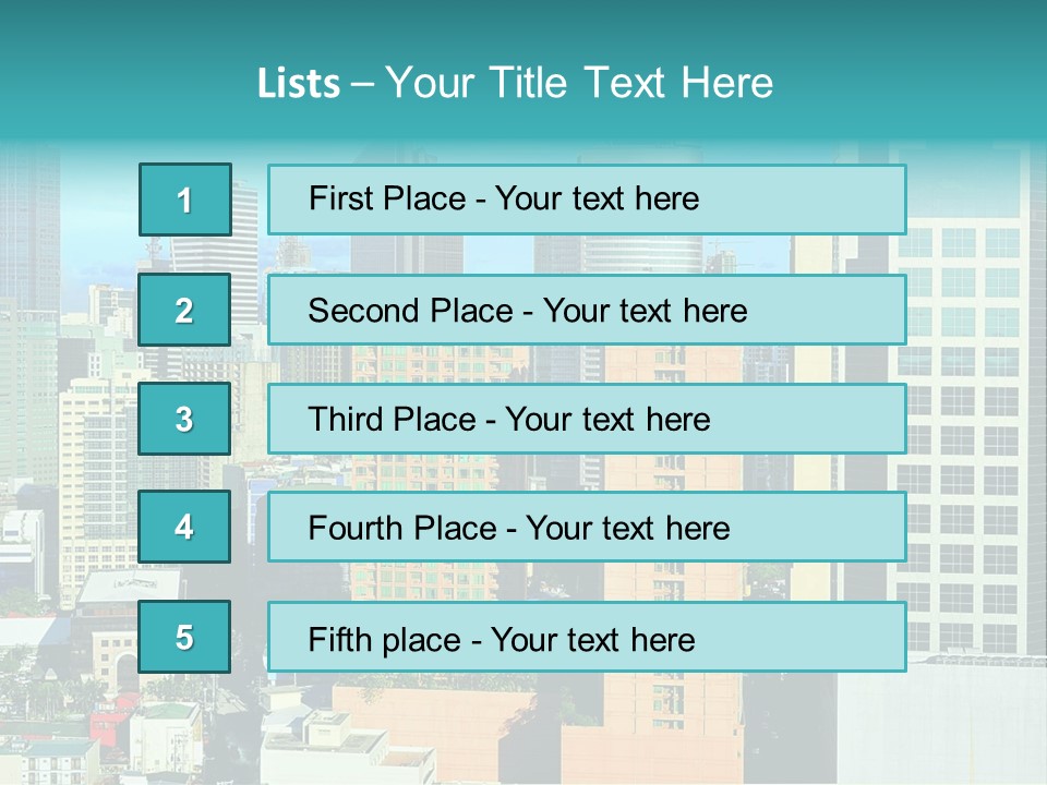 Countries Group Scene PowerPoint Template