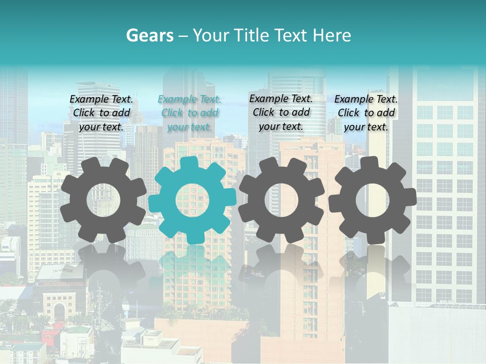 Countries Group Scene PowerPoint Template