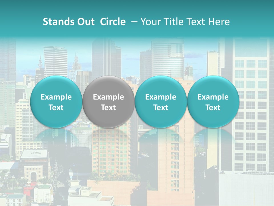 Countries Group Scene PowerPoint Template