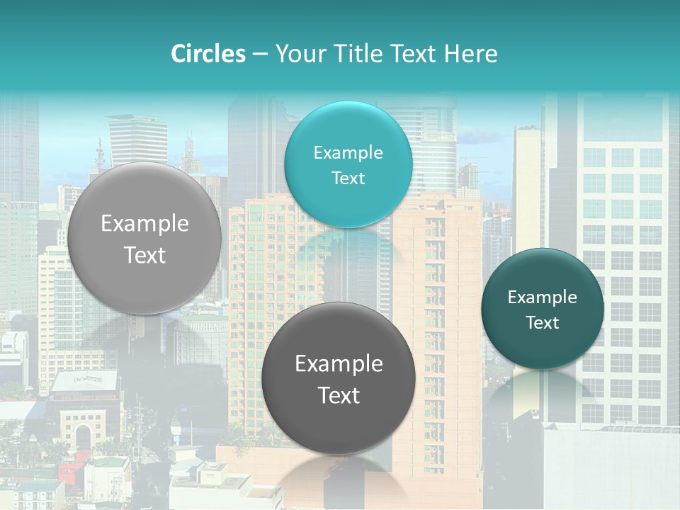 Countries Group Scene PowerPoint Template