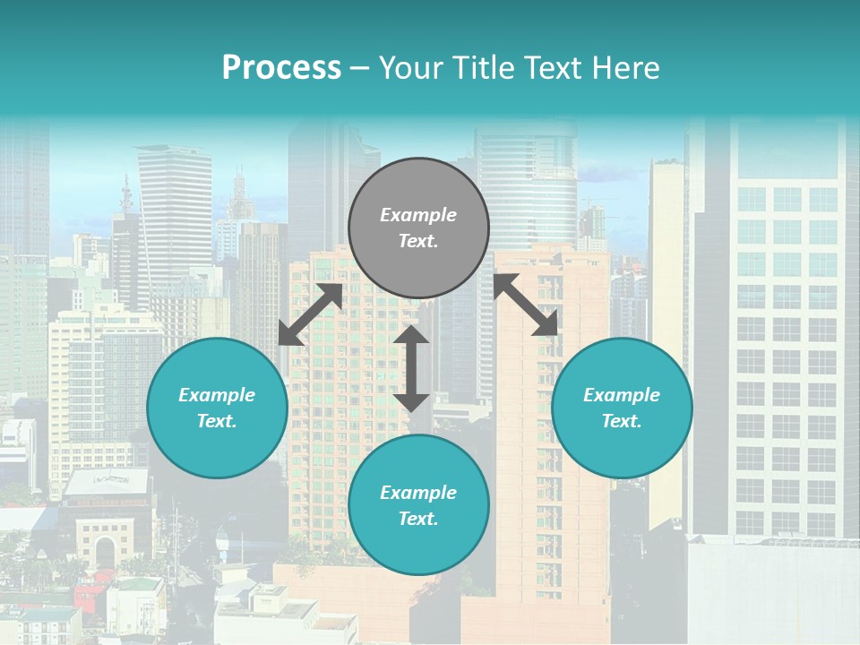 Countries Group Scene PowerPoint Template
