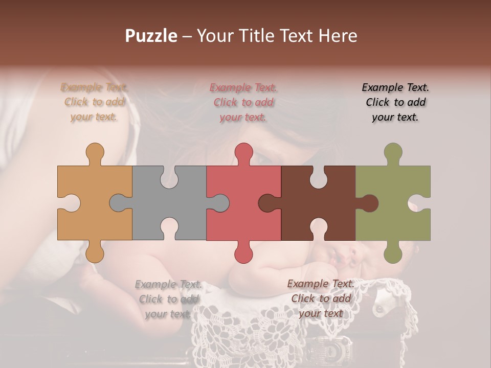 Human Skin Descendant Innocence PowerPoint Template