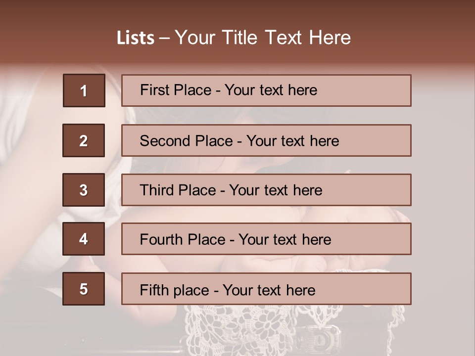 Human Skin Descendant Innocence PowerPoint Template