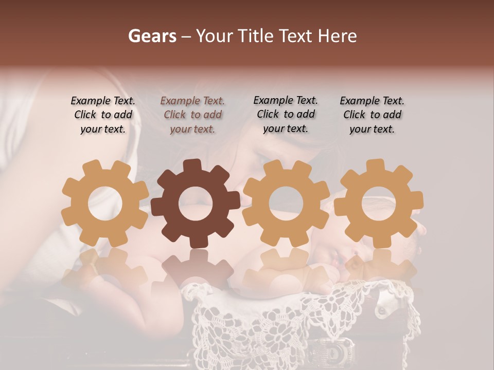 Human Skin Descendant Innocence PowerPoint Template