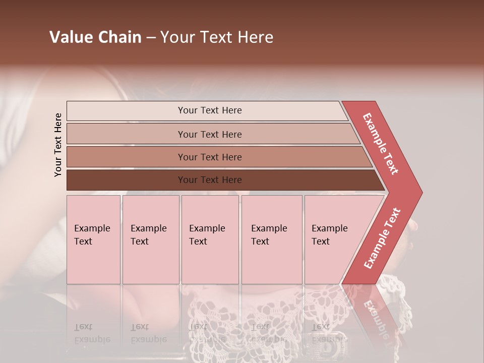 Human Skin Descendant Innocence PowerPoint Template