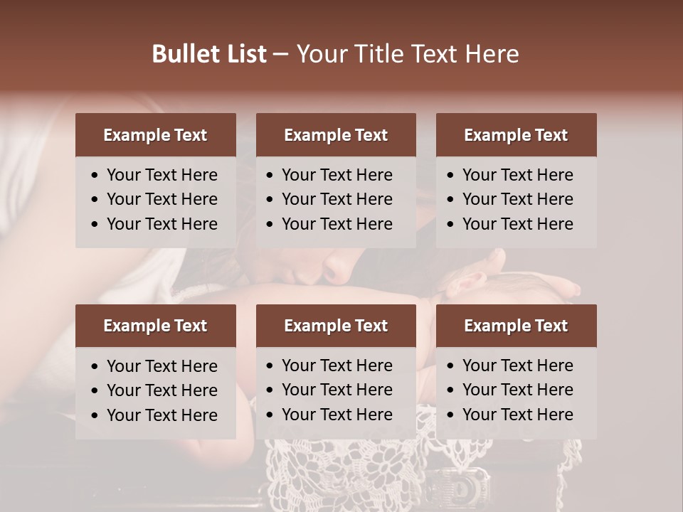Human Skin Descendant Innocence PowerPoint Template