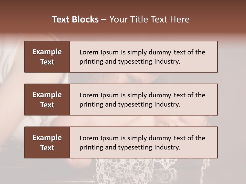 Human Skin Descendant Innocence PowerPoint Template