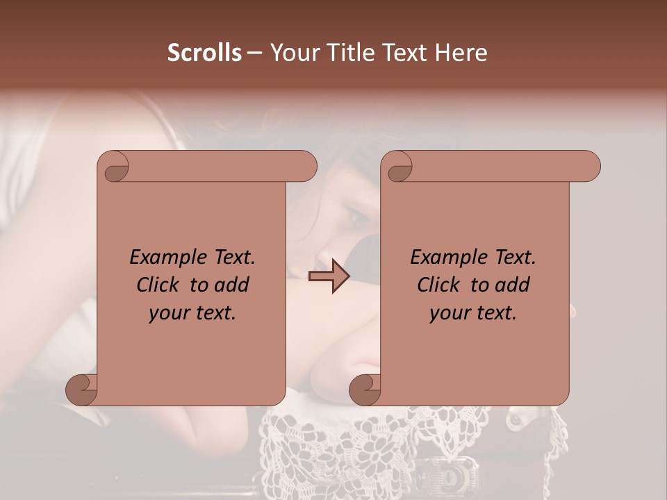 Human Skin Descendant Innocence PowerPoint Template