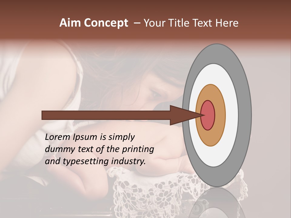 Human Skin Descendant Innocence PowerPoint Template