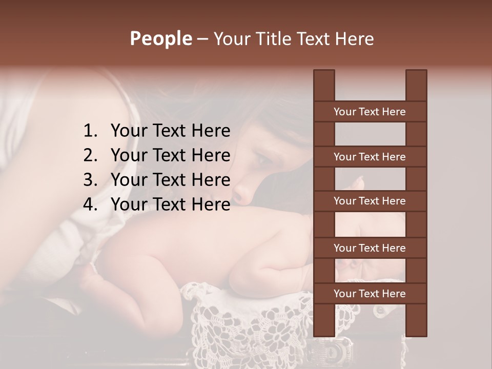 Human Skin Descendant Innocence PowerPoint Template
