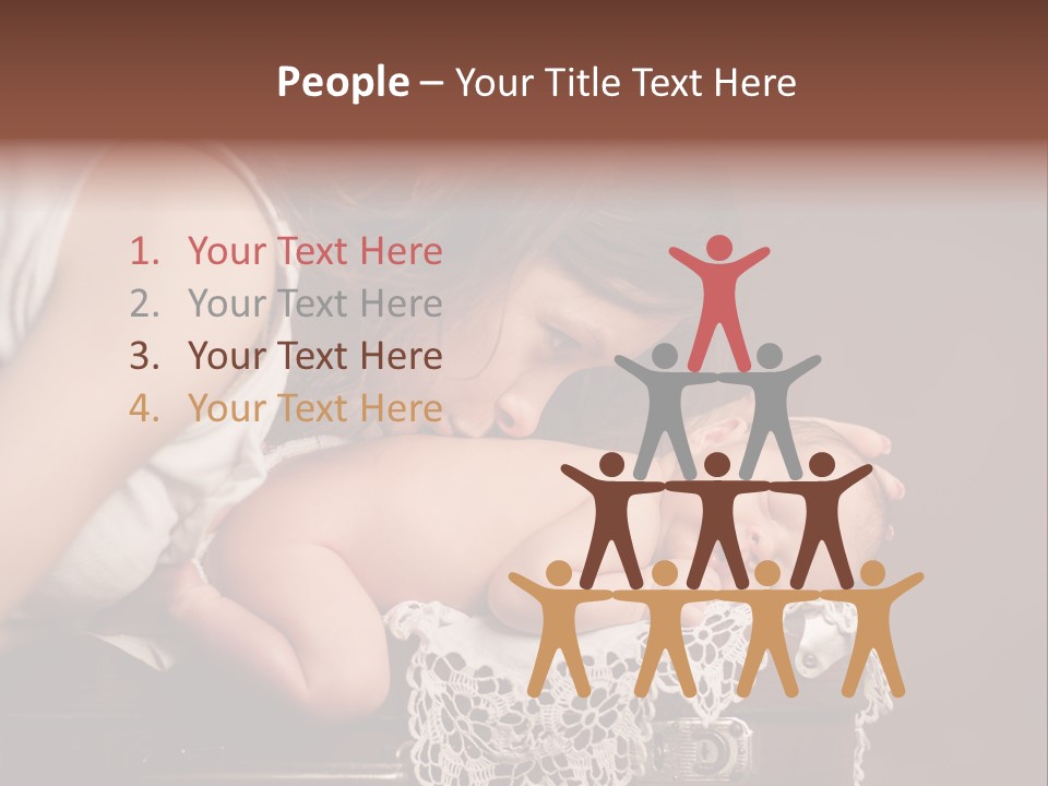 Human Skin Descendant Innocence PowerPoint Template