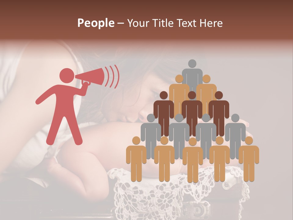 Human Skin Descendant Innocence PowerPoint Template