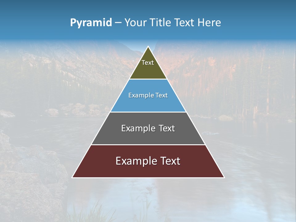 Blue Summer Calm PowerPoint Template