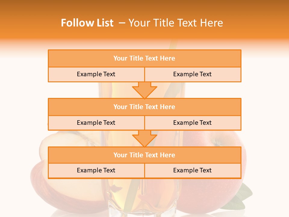 Gourmet Tropical Freshness PowerPoint Template