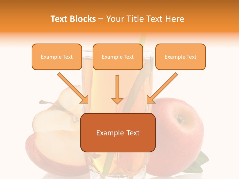Gourmet Tropical Freshness PowerPoint Template
