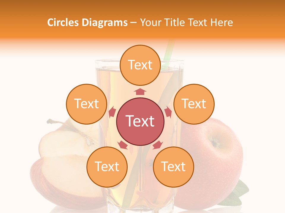 Gourmet Tropical Freshness PowerPoint Template