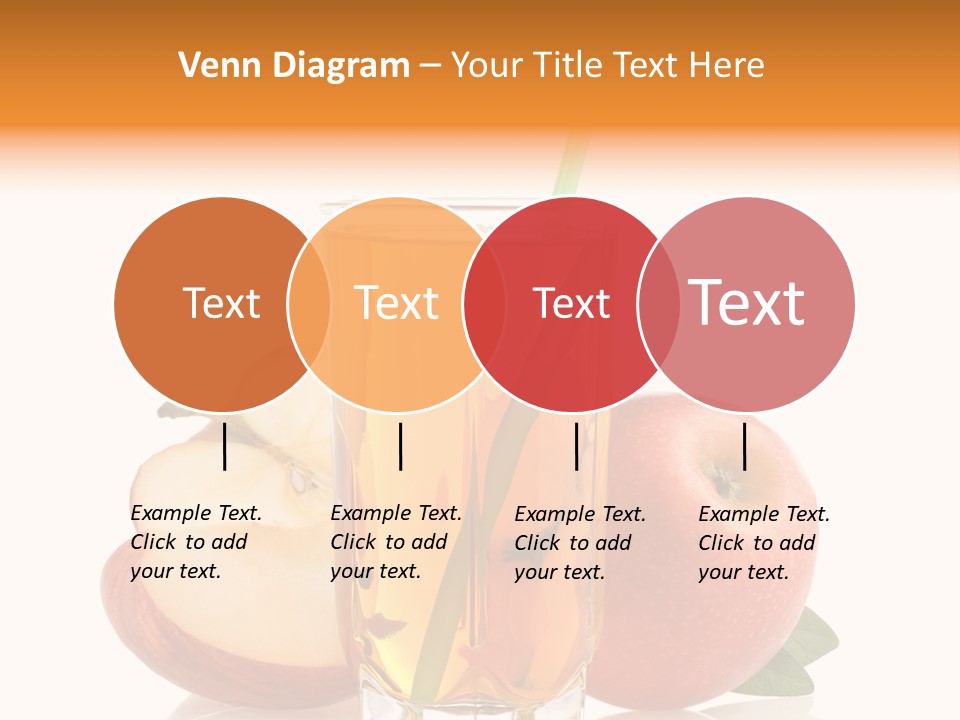 Gourmet Tropical Freshness PowerPoint Template