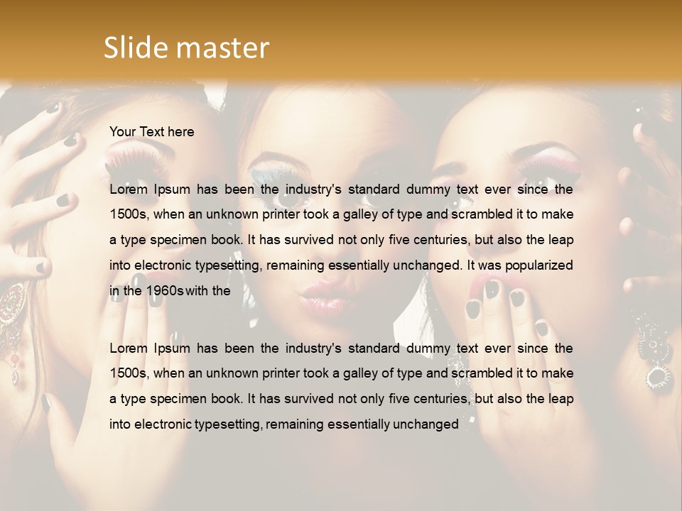 Club Clubbing Expressing PowerPoint Template