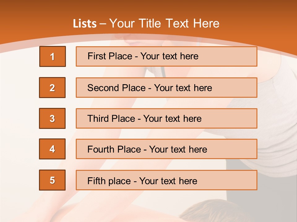Touch Health Athletic PowerPoint Template