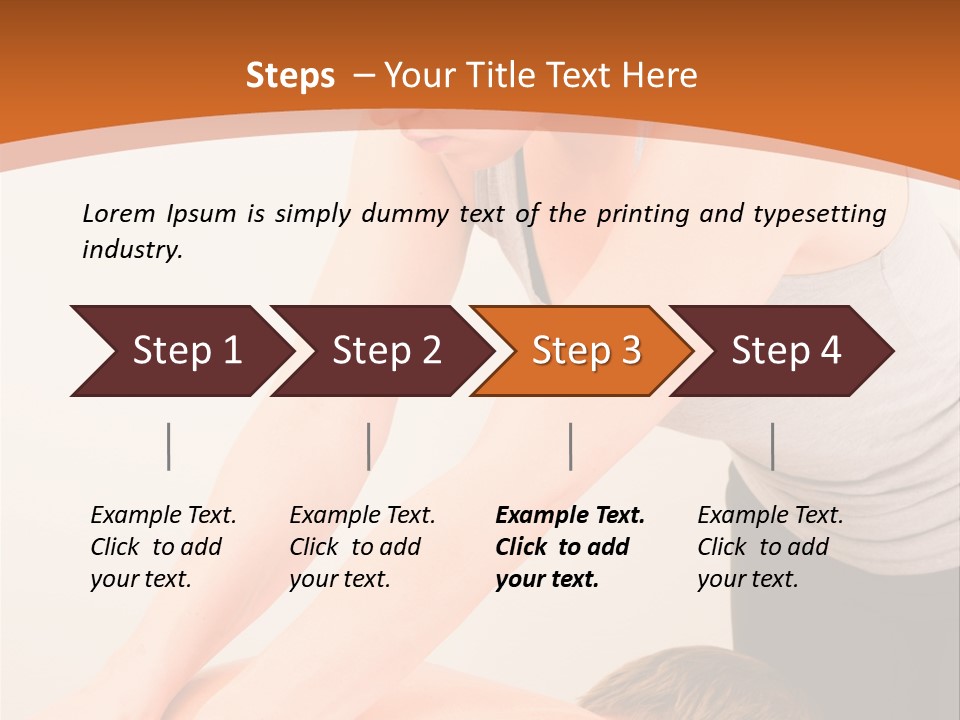 Touch Health Athletic PowerPoint Template