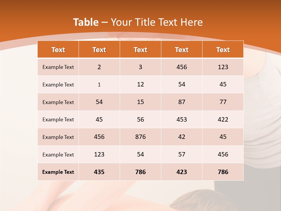Touch Health Athletic PowerPoint Template