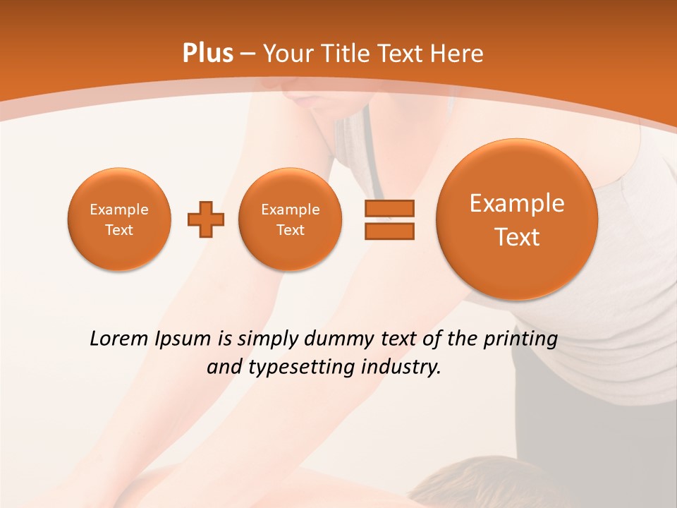 Touch Health Athletic PowerPoint Template