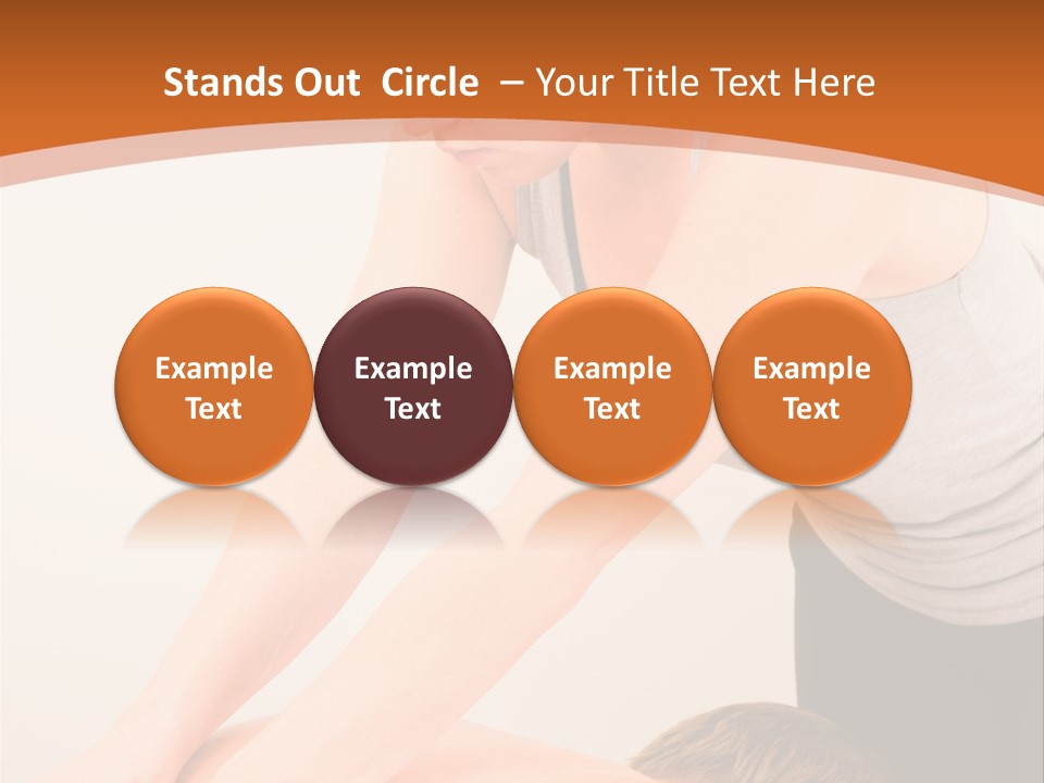 Touch Health Athletic PowerPoint Template