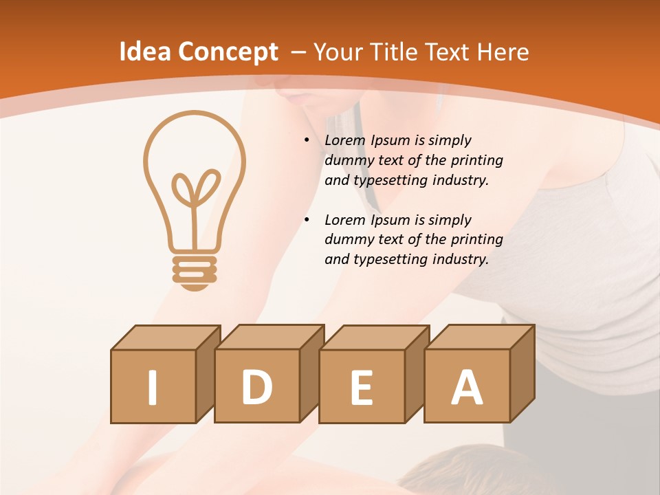 Touch Health Athletic PowerPoint Template