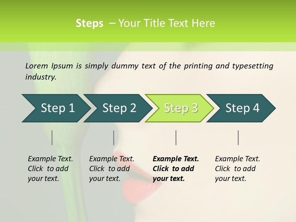 Skincare Beauty Viewfinderchallenge PowerPoint Template